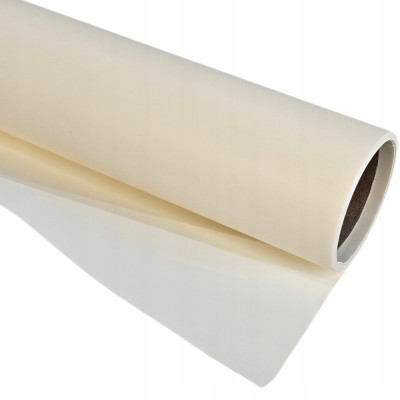 Folia Satynowa Gładka 50 cm 9 yardów ECRU