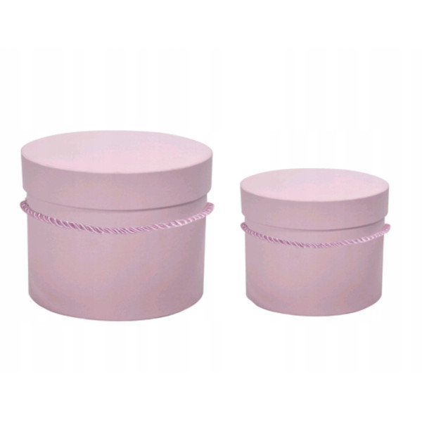 FLOWER BOX LT PINK KOMPLET 2 SZT.