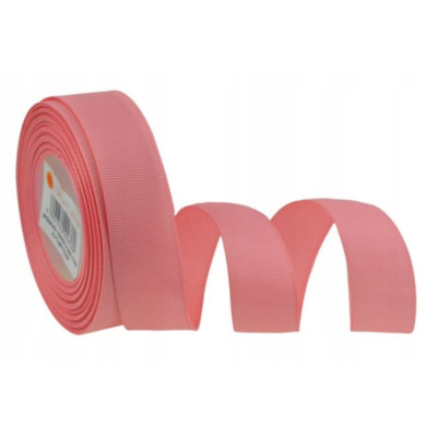 Taśma rypsowa 2,5 m x 2,5 cm różowy autumn pink