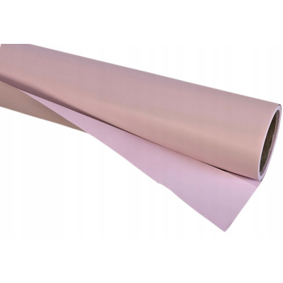Folia Satynowa Gładka 50 cm 9 yardów Light Pink