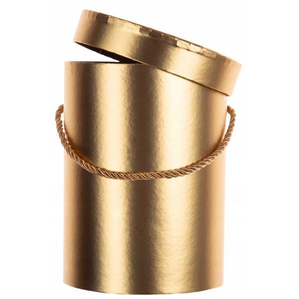 FLOWER BOX 18X13,5 GOLD
