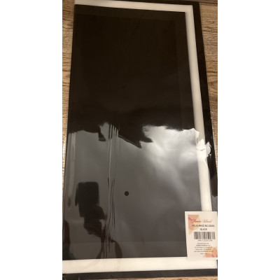 Folia Florystyczna w Arkuszach Mrożona 58 X 58 cm 20 sztuk BLACK
