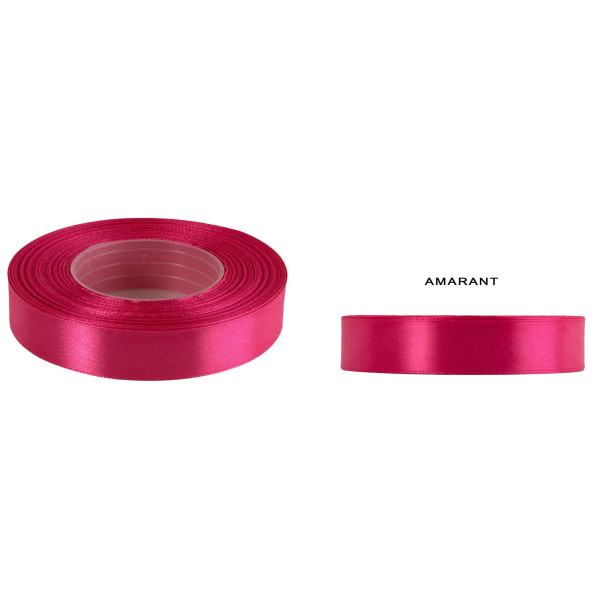 Taśma wstążki 32 m x 2,5 cm AMARANT