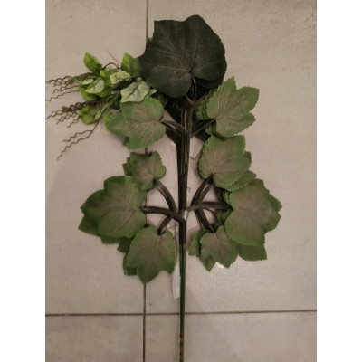 Liście liść WINOGRONA bluszcz gałązka roślina 55cm 12 szt