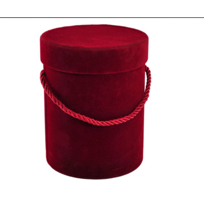 FLOWER BOX WELUR BORDOWY 18X13,5