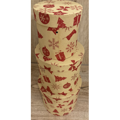 Flower Box welur 3 SZT 17X18,5