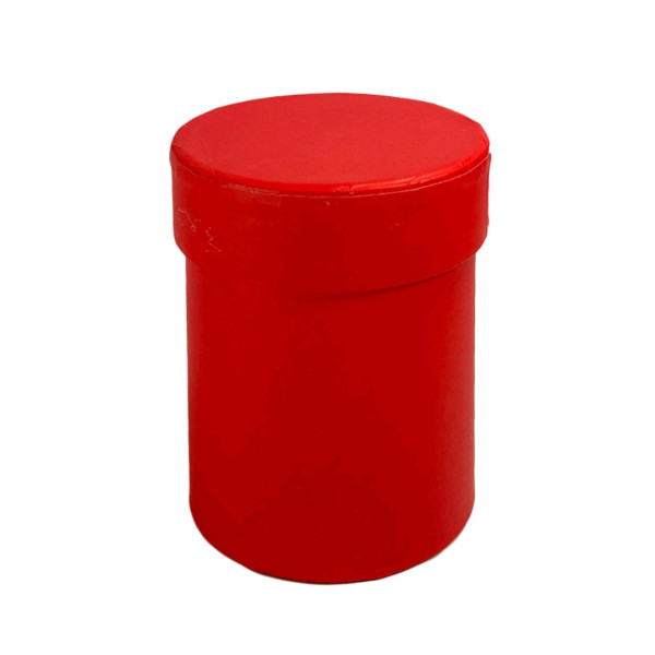 FLOWER BOX : 10,2 cm x 7,6 cm RED