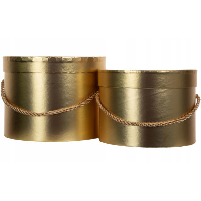FLOWER BOX GOLD KOMPLET 2 SZT.