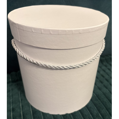 FLOWER BOX PUDEŁKO NA KWIATY PREZENT BIAŁY 18x18