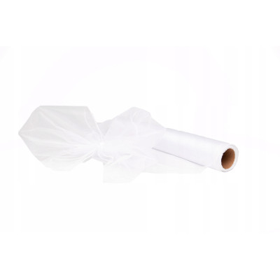 ORGANZA  BIAŁA 40 CM/9Y