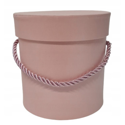 FLOWER BOX  12X12  pudrowy róż