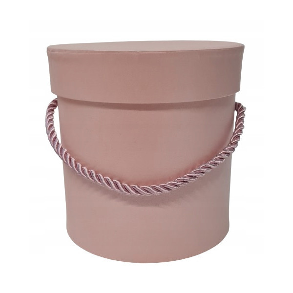 FLOWER BOX  12X12  pudrowy róż