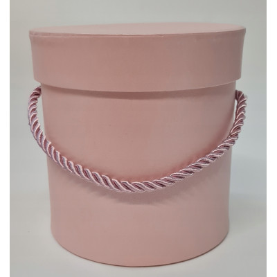 FLOWER BOX  12X12  pudrowy róż