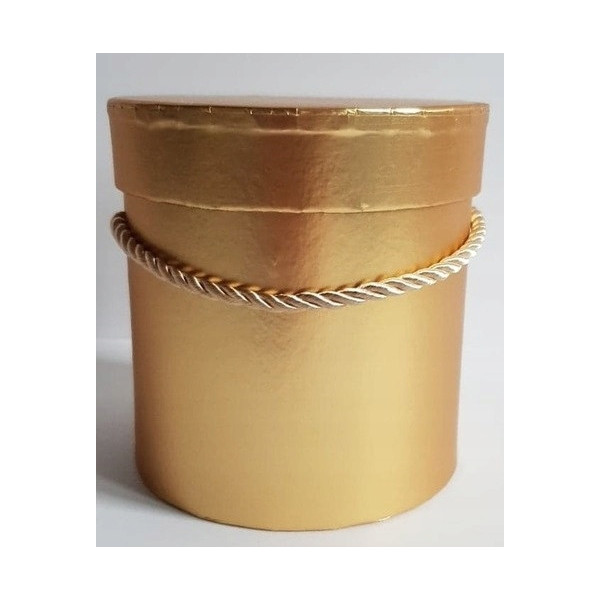 FLOWER BOX 12X12 GOLD