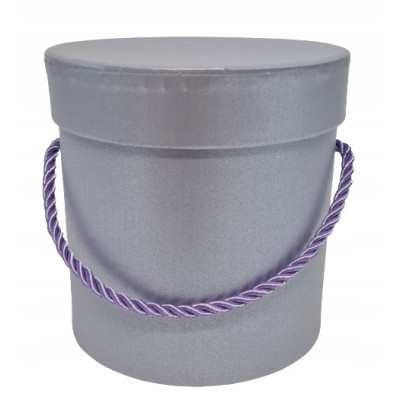 FLOWER BOX 12X12  jasny fiolet perła