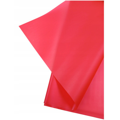 FOLIA DO KWIATÓW ARKUSZ 58X58 RED  20 SZT