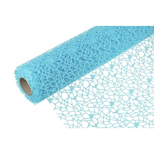 Siatka koronka 48x5y J.Niebieska