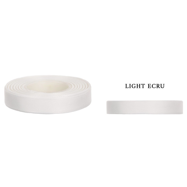 Taśma rypsowa 2,5 m x 2,5 cm LT ECRU