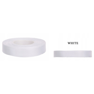 Taśma rypsowa 2,5 m x 2,5 cm Biały