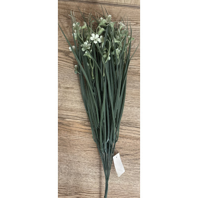 TRAWA DODATEK WYPEŁNIACZ  KALANCHOE BIAŁA 12 szt.