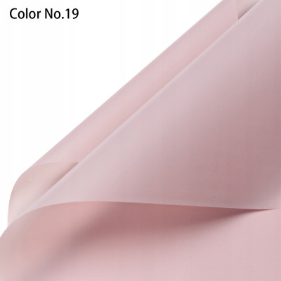 Folia florystyczna do pakowania Półprzezroczysta 58x58cm 20szt SHS19