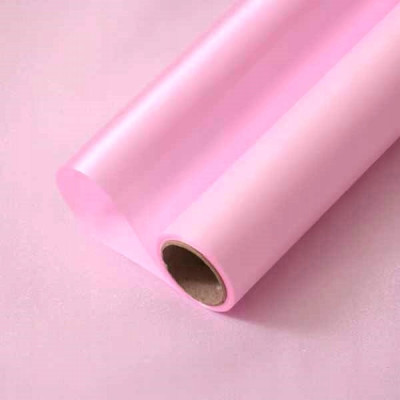Folia florystyczna Papier do pakowania 50cmx8m Różowa Perła 5HJ-5