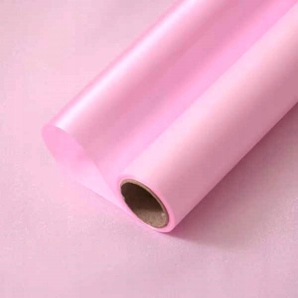 Folia florystyczna Papier do pakowania 50cmx8m Różowa Perła 5HJ-5