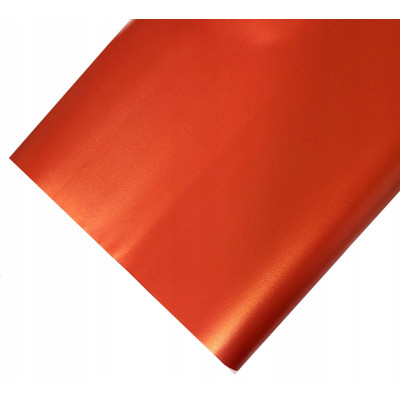 Folia florystyczna Papier florystyczny 50cmx8m Perłowy Czerwony SHJ-17