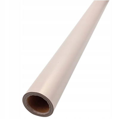 FOLIA FLORYSTYCZNA OZDOBNA PERŁOWA PUDROWA ROLKA 50CM 8M SHJ 6
